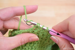 Half Double Crochet Loop Tutorial