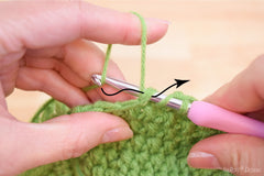 Half Double Crochet Loop Tutorial