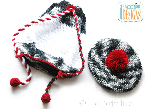 Canadian Maple Leaf Backpack Free Crochet Pattern by IraRott
