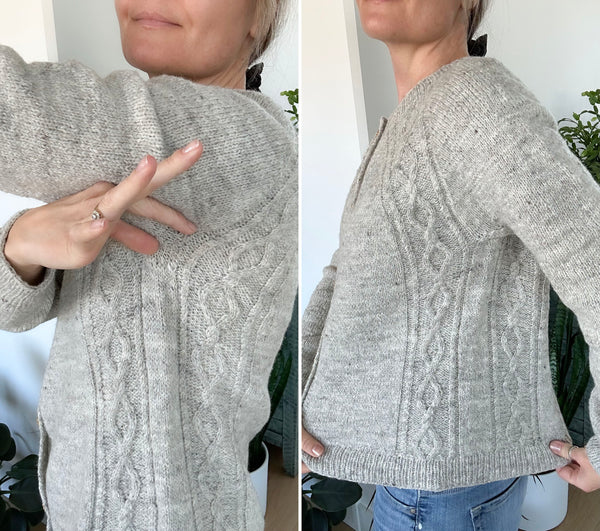 My First Handspun Sweater