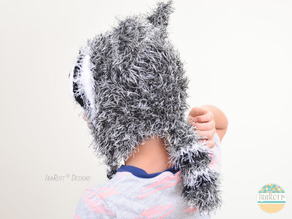 Detachable Raccoon Tail Free Crochet Pattern by IraRott