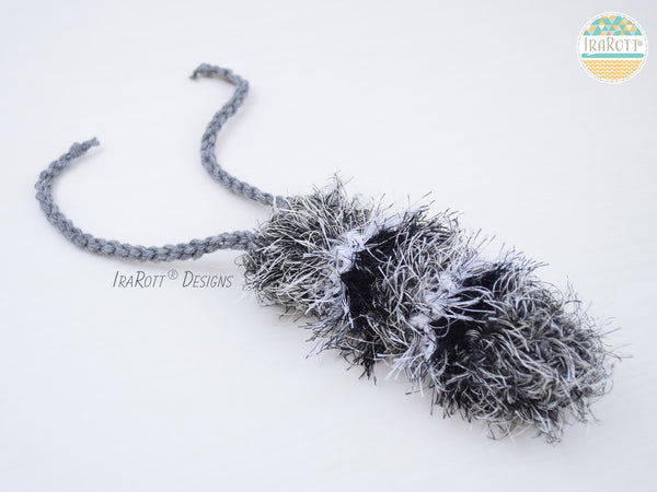 Detachable Raccoon Tail Free Crochet Pattern by IraRott