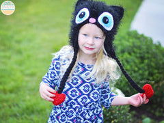 Sassy The Kitty Hat With Hearts Crochet Pattern
