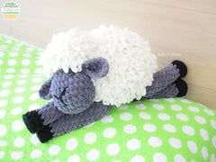 Snooze and Snuggle Wooly Sheep Crochet Amigurumi Pattern