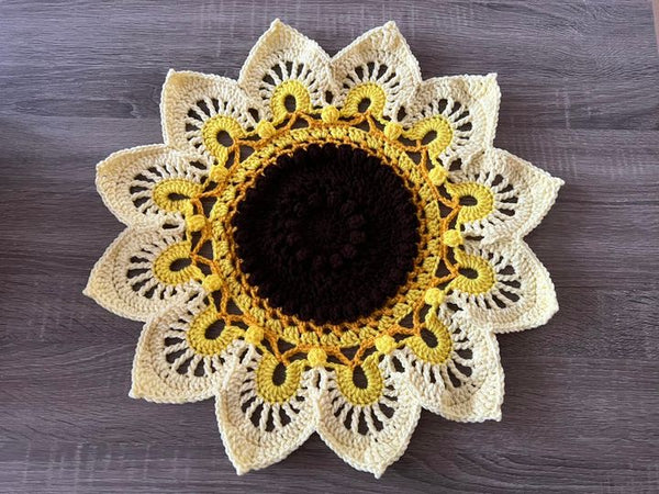 Sunflower Doily Rug Testing Team Projects