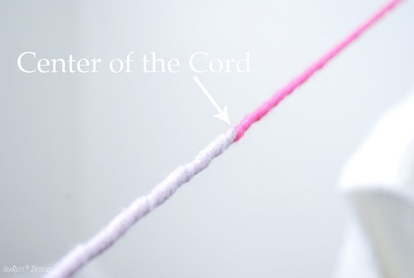 Twisting Cord For Hat Ties