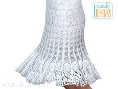 Bruges Lace Skirt Crochet Pattern by IraRott