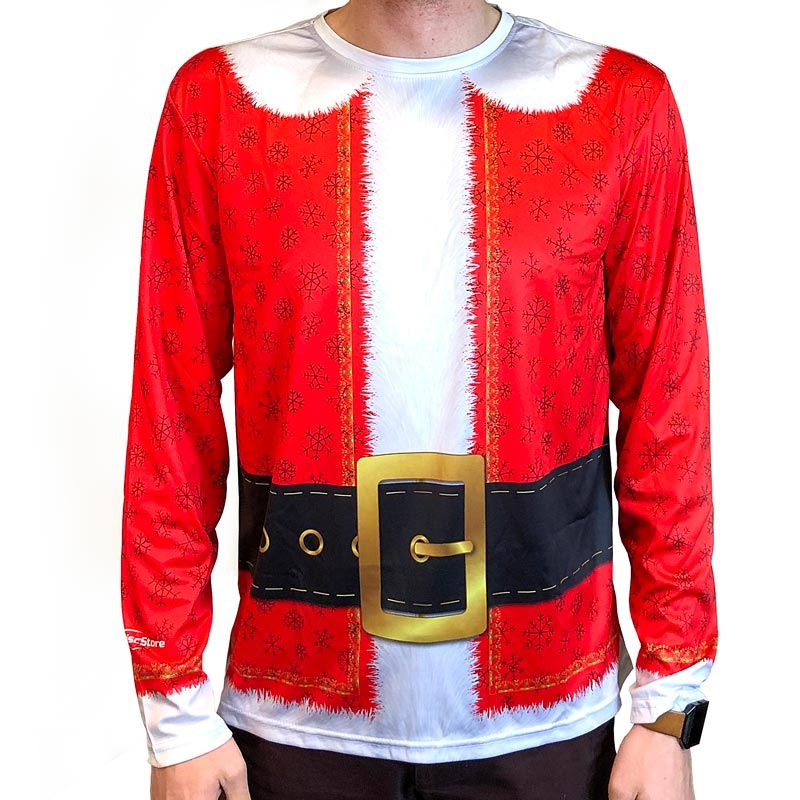 Image of Santa Suit Full Sub Long Sleeve Jersey