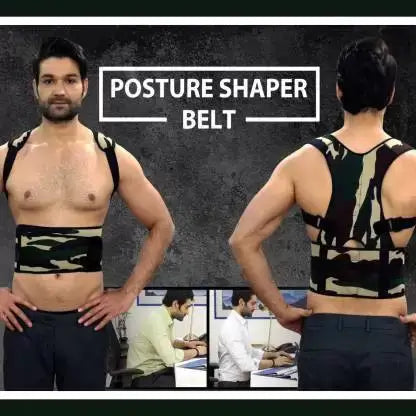 Military Print Posture Corrector Belt