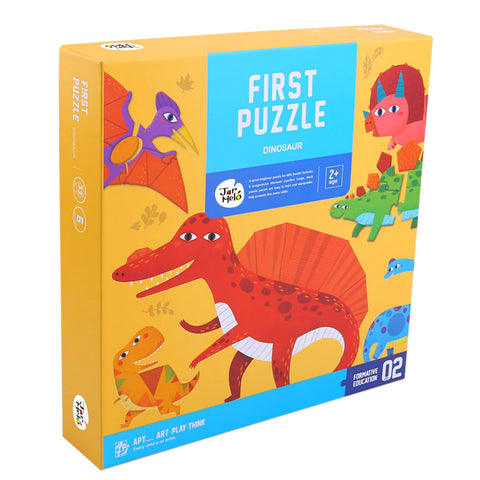 first puzzle- dinosaur jigsaw puzzle
