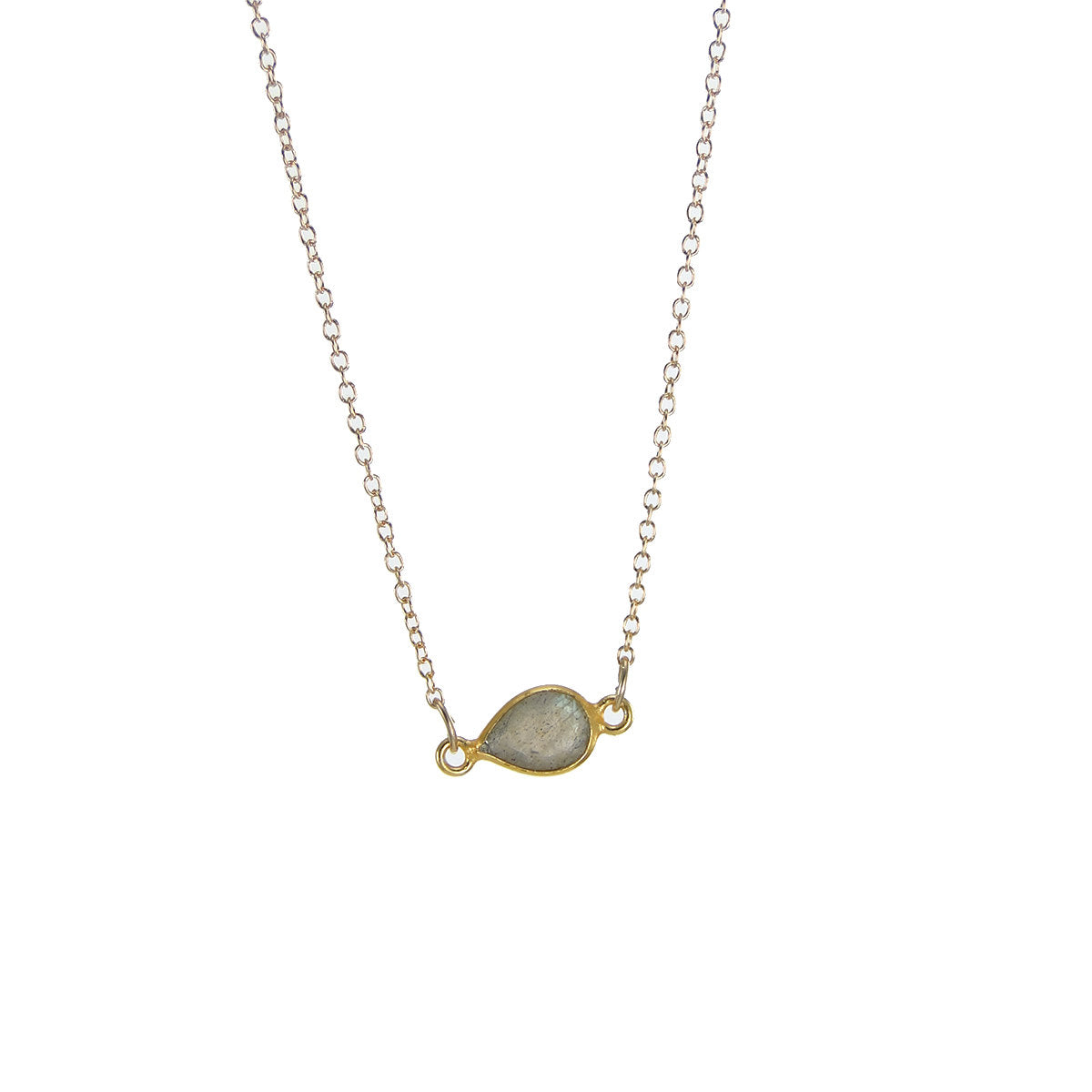 Gold Layered Necklace with Gemstone and Charm Pendant, Dainty Gold Nec –  JewelryByTm