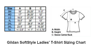 Snarky McF Button Co. Clothing Sizing Charts