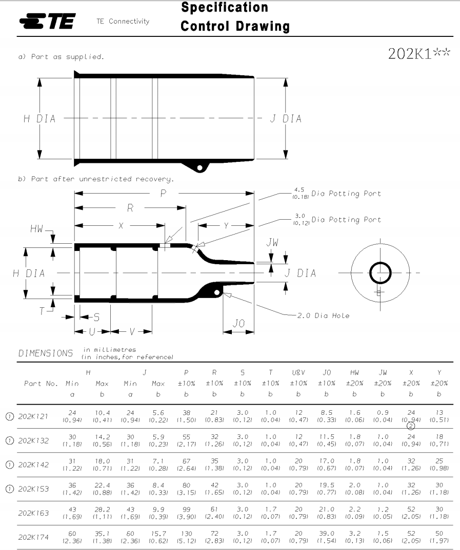 Raychem 202K174-25-0