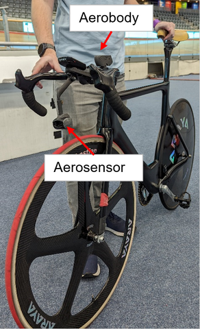 velodrome close up aerosensor and aerobody