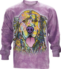 golden retriever long sleeve shirt