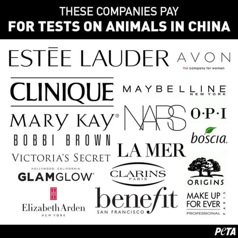 non cruelty free skincare products and brands to avoid