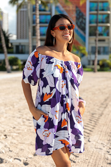 Dress Elizabeth - Vivid Retro Orchid