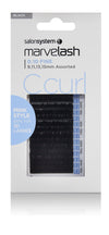 Salon System Marvelash C Curl Lash Extensions 0.10 Assorted - Mink Style