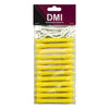 DMI De-luxe Perm Rods 8mm - Yellow - Hairdressing Supplies