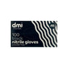 DMI - Nitrile Gloves Powder Free - Medium - Black x100 - Hairdressing Supplies