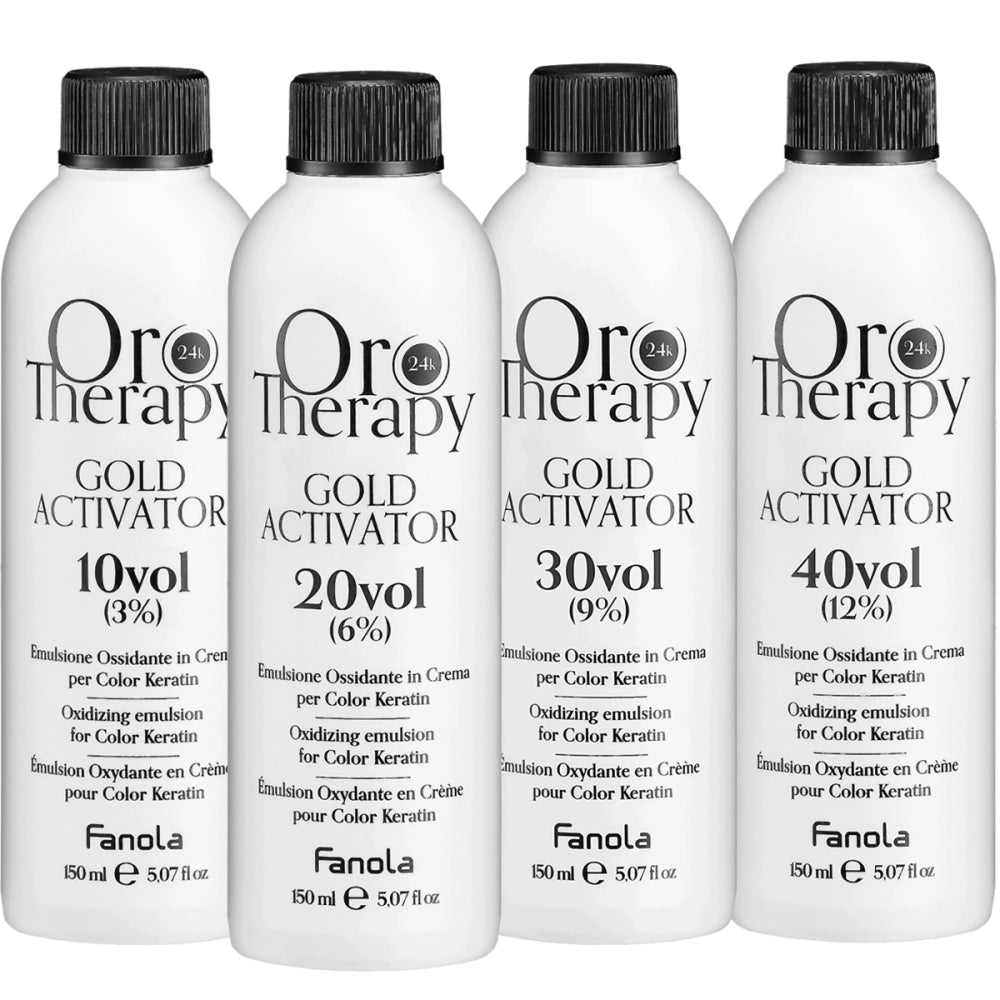 Photos - Hair Dye Fanola Oro Therapy Gold Activator Oro Puro 150ml F1086518000