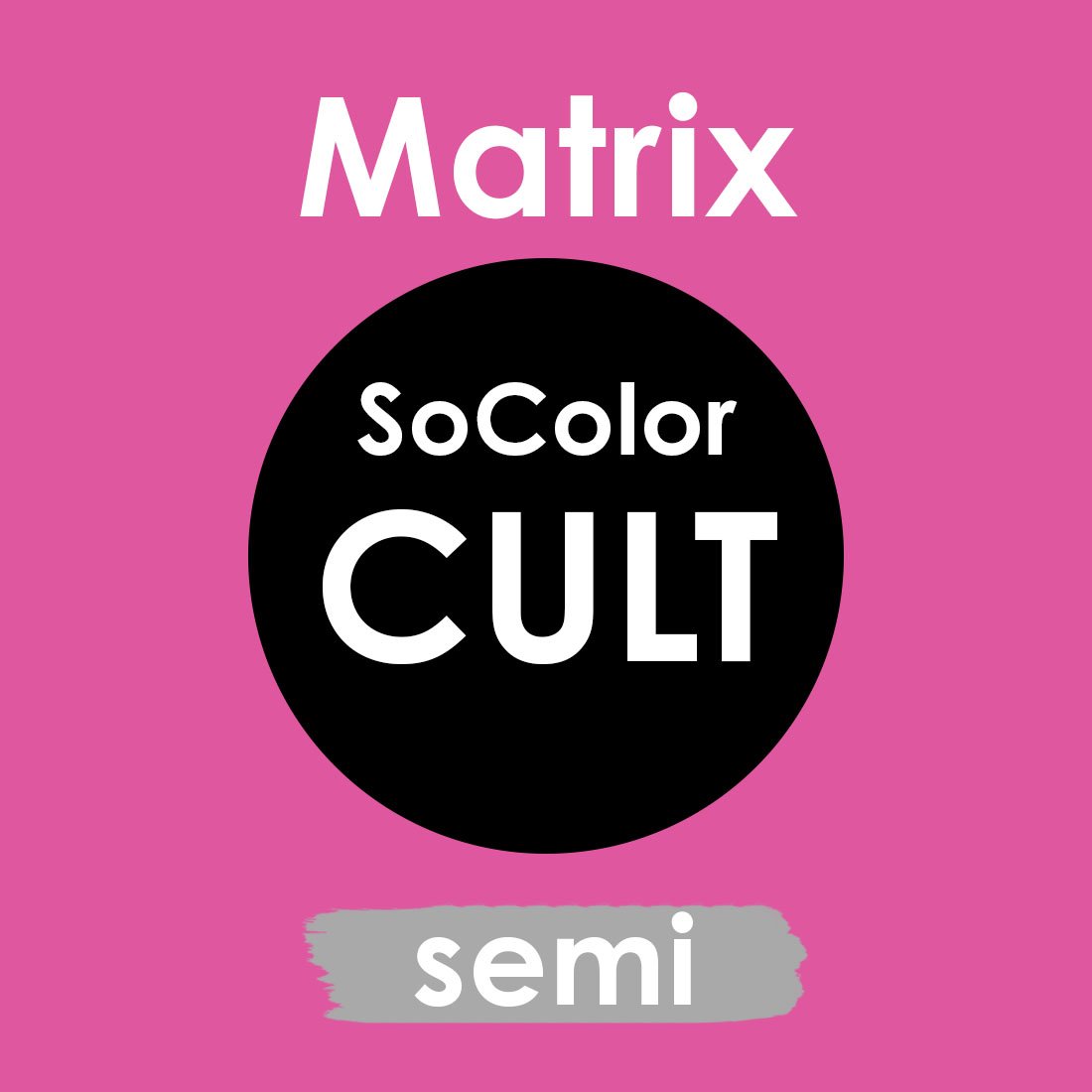 Photos - Hair Dye Matrix SoColor Cult Semi Permanent Hair Colour 118ml mcultslucyel 