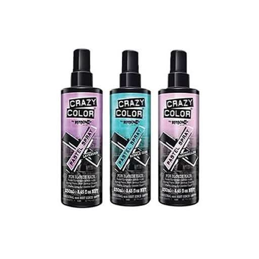 Renbow Crazy Color Pastel Spray Semi Permanent Hair Colour 250ml