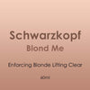 Schwarzkopf BLONDME Colour and Toning Range 60ml - Hairdressing Supplies