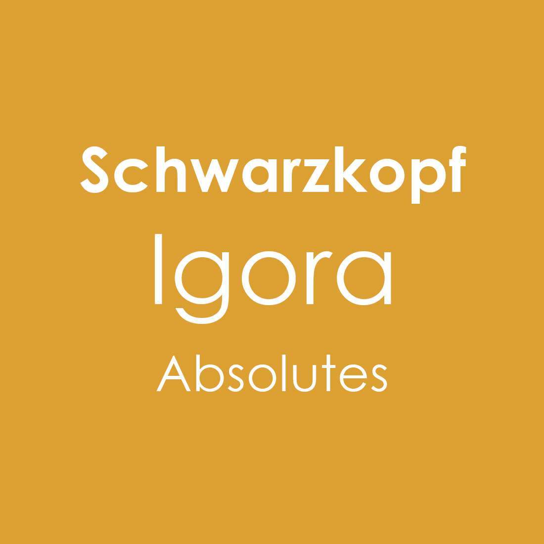 Photos - Hair Dye Schwarzkopf Igora Absolutes Permanent Hair Colour - 60ml SIR940 