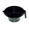 STR Basic Tint Bowl With Handle in Black - Hairdressing Supplies