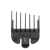 WAHL Left Ear Black Taper Attachment Comb - Hairdressing Supplies