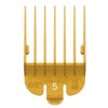 WAHL No.5 Attachment Comb 16Mm (5/8") Cut Lemon - Hairdressing Supplies