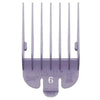 WAHL No.6 Attachment Comb 19mm (3/4") Cut Lavender - Hairdressing Supplies