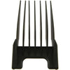 WAHL No.8 Attachment Comb 25mm Black Plastic Slide On - Hairdressing Supplies