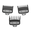 WAHL Premium Guide Combs - Set of 3 - Hairdressing Supplies