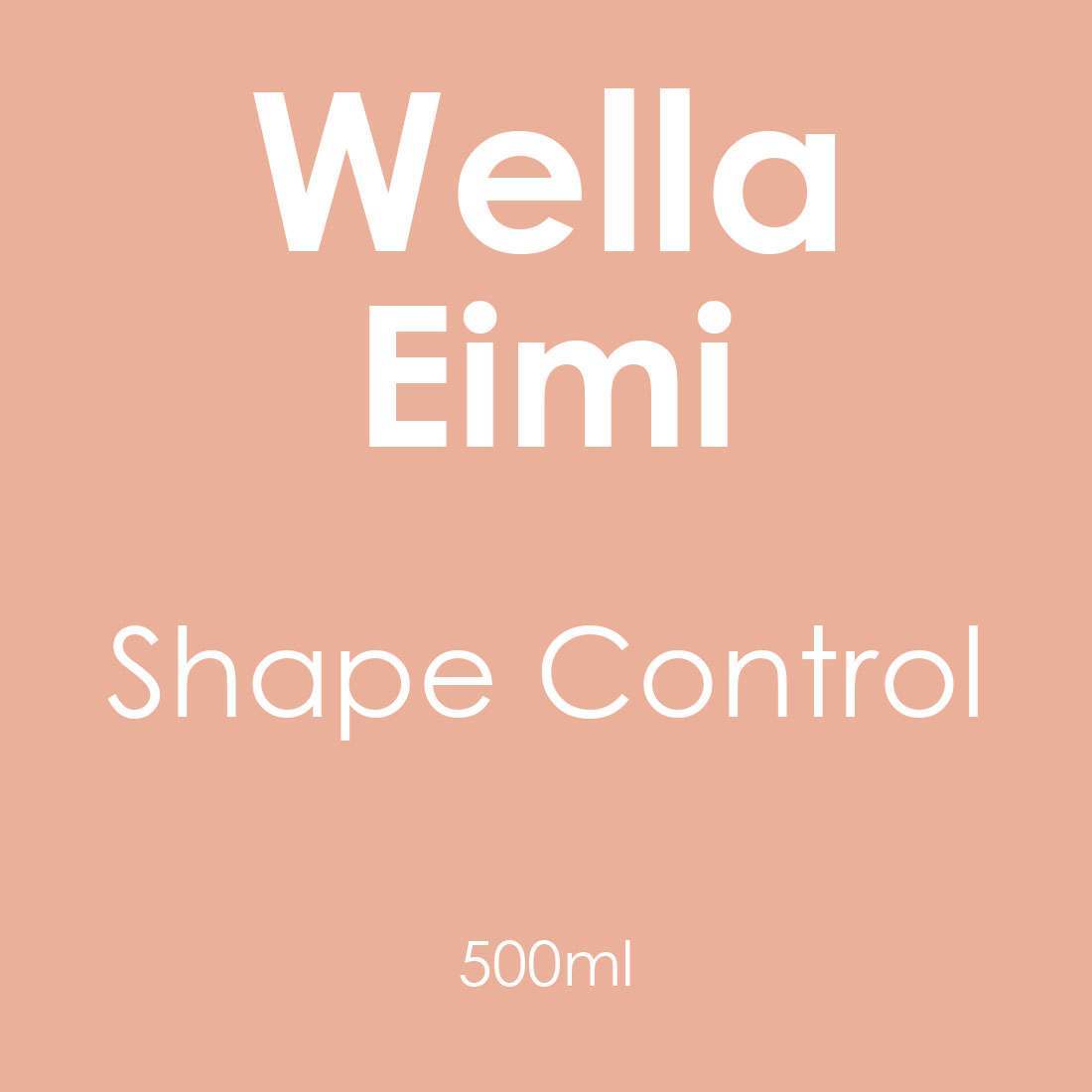 Photos - Hair Styling Product Wella Eimi Shape Control 500ml WEESC500 
