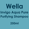 Wella Invigo Aqua Pure Purifying Shampoo 250ml - Hairdressing Supplies