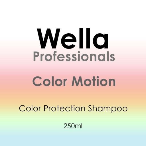 Photos - Hair Dye Wella Professionals Care Color Motion Shampoo 250ml wcomosh250 
