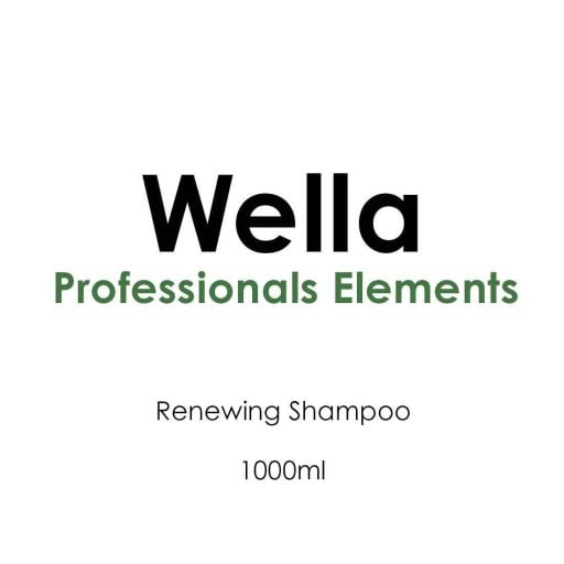 Photos - Hair Product Wella Professionals Elements Renewing Shampoo 1000ml welemsh1000 