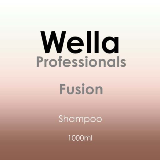Photos - Hair Product Wella Professionals Fusion Shampoo 1000ml wfussh1000 
