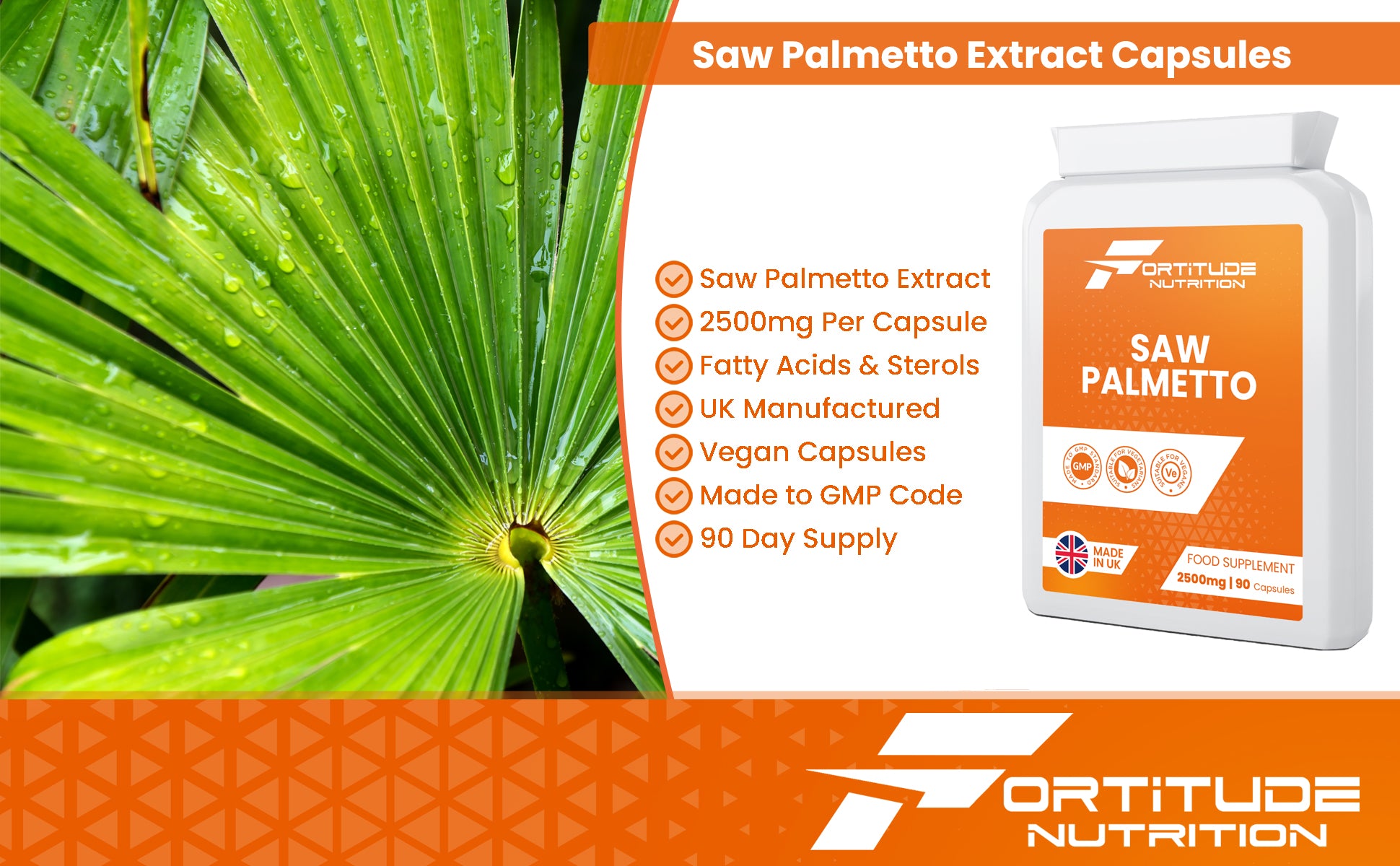 Fortitude Nutrition Saw Palmetto