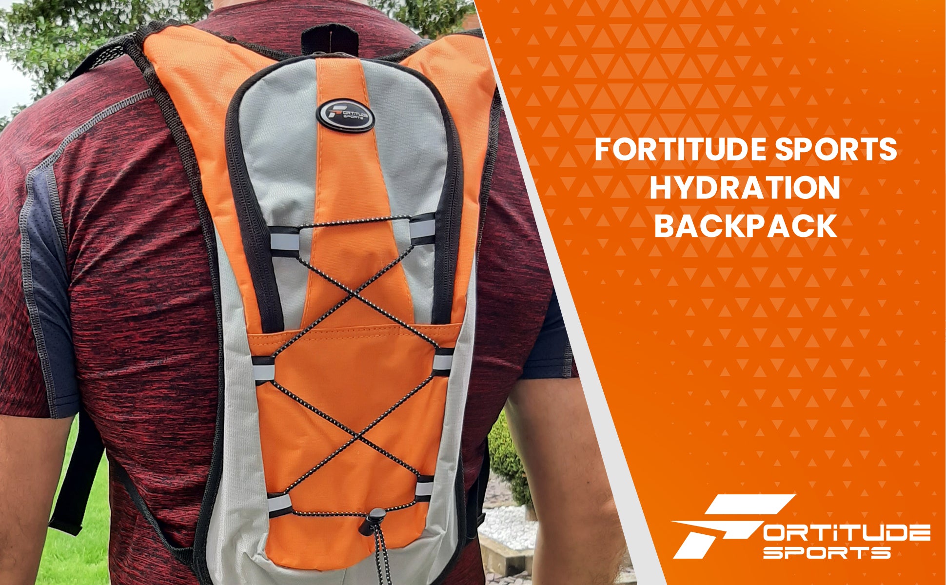 Fortitude Sports Running Hydration Vest Men and Women