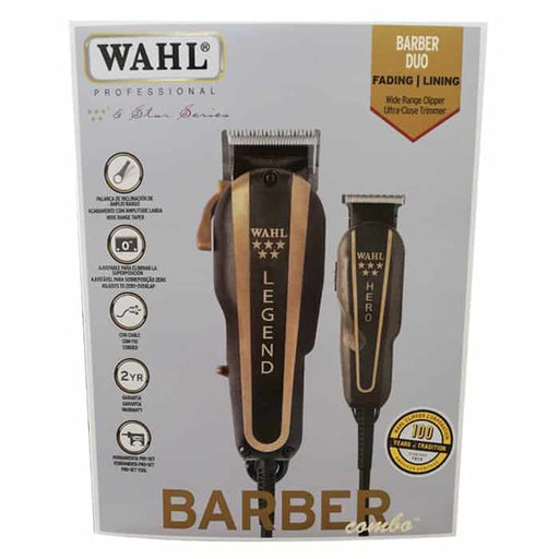 Máquina de Cortar Cabello Wahl Professional Legend 5 Estrellas Kit de –  Gshop Pty