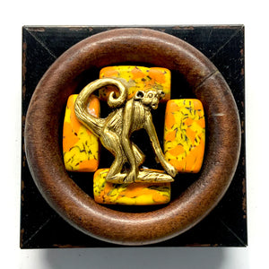 Modern Lacquer Frame Monkey - Aaron Carlson Design
