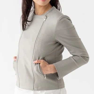 Collarless Stretch  Riders Jacket
