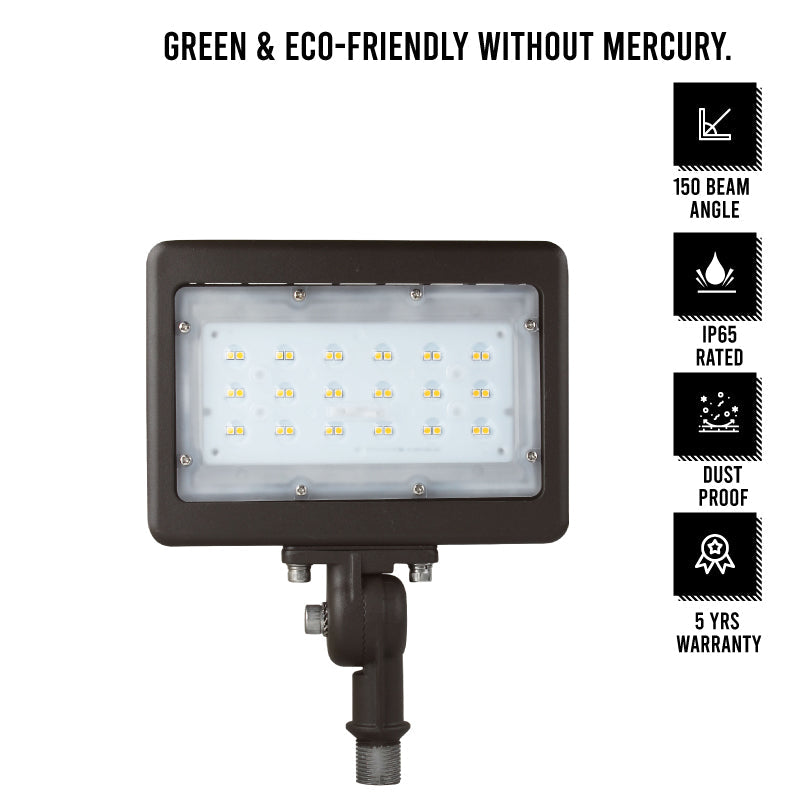 30W - LED Back Yard Knuckle Mount Flood Light - Ramgeneralsupply product image