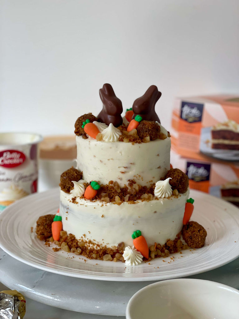 Sainsbury's Fake Bake - Carrot Wedding Cake