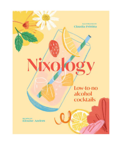 Nixology book for mocktails and low alcohol beverages