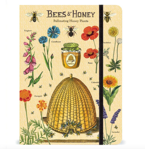 Bees & Honey notebook by Cavallini & Co