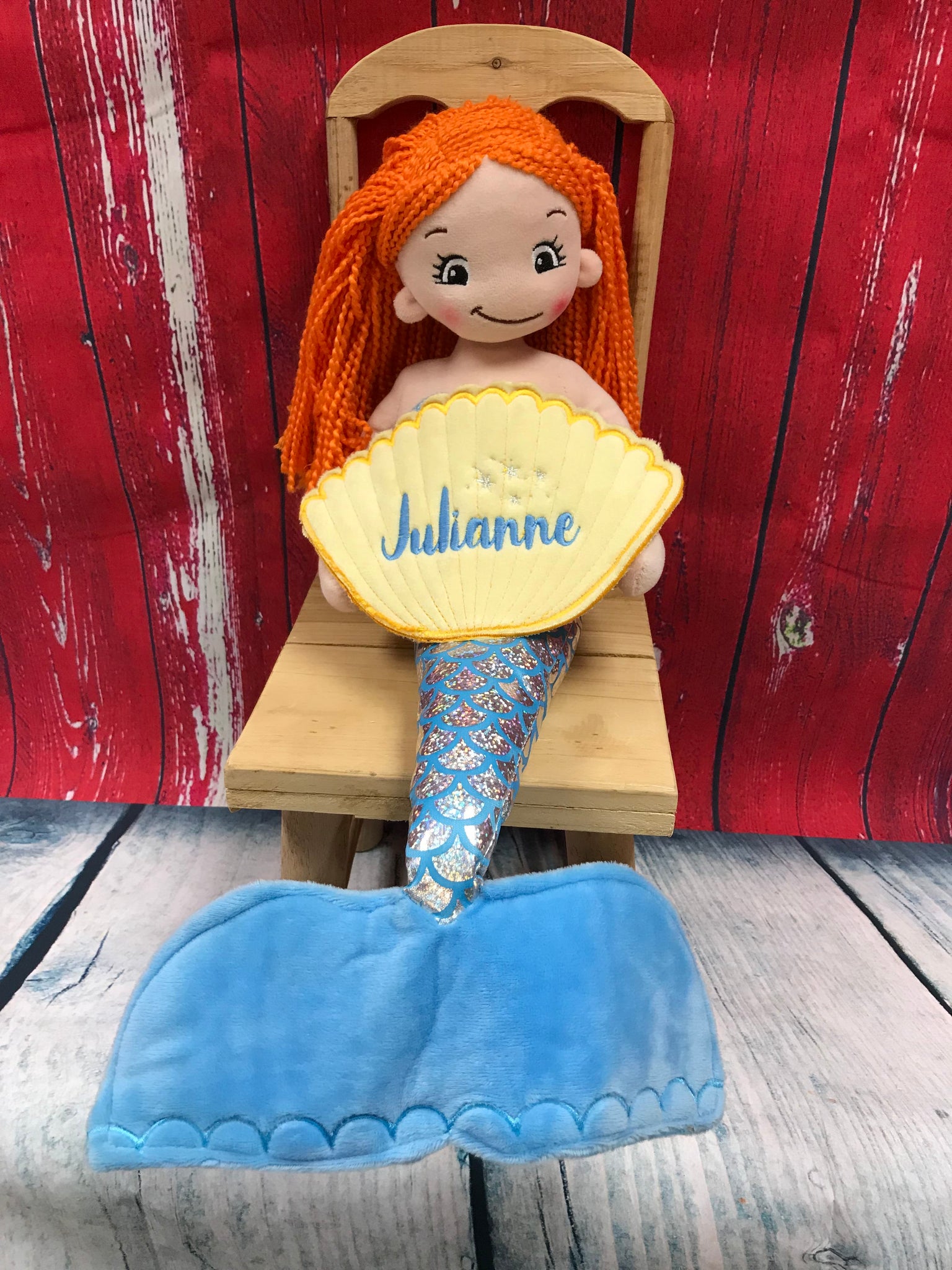 custom mermaid doll